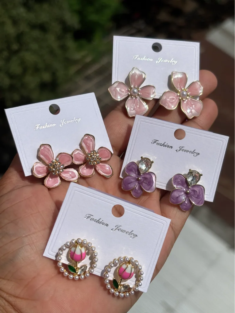 Blossoming Stud Earring